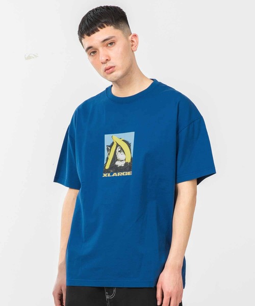 XLARGE（エクストララージ）の「S/S TEE SLAPSTICK（Tシャツ/カットソー・メンズ・ホワイト/ブルー/ブラック・M/S/XL/L）」の3枚目の写真