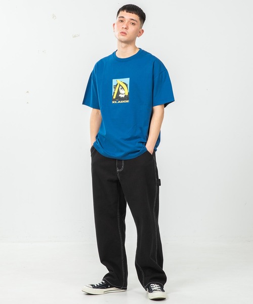 XLARGE（エクストララージ）の「S/S TEE SLAPSTICK（Tシャツ/カットソー・メンズ・ホワイト/ブルー/ブラック・M/S/XL/L）」の9枚目の写真