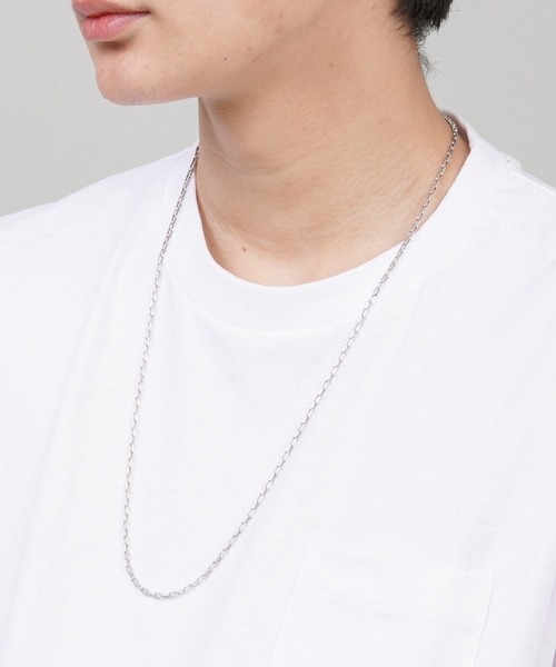 SPINNS（スピンズ）の「シルバーチェーンネックレス（ネックレス・メンズ・A/F/G/B/E/C/D・ONESIZE）」の8枚目の写真