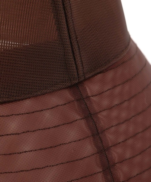 La Maison de Lyllis（メゾンドリリス）の「【La Maison de Lyllis】別注 GRASS POTHAT（ハット・レディース・ブラウン/オフホワイト・M）」の12枚目の写真