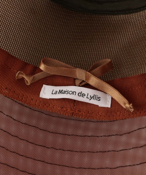 La Maison de Lyllis（メゾンドリリス）の「【La Maison de Lyllis】別注 GRASS POTHAT（ハット・レディース・ブラウン/オフホワイト・M）」の11枚目の写真