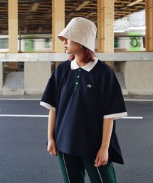 配色BIGポロシャツ