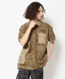 AVIREX | ルーズフィット カスタム ポロシャツ / SS LOOSE FIT CUSTOM POLO SHIRT / アヴィレックス / AVIREX(ポロシャツ)