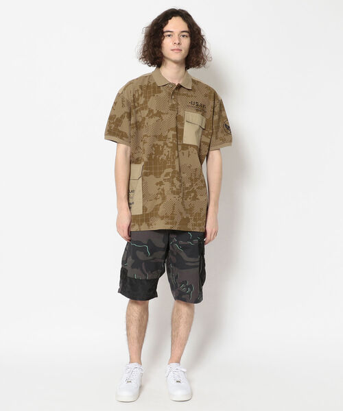 AVIREX（アヴィレックス）の「ルーズフィット カスタム ポロシャツ / SS LOOSE FIT CUSTOM POLO SHIRT / アヴィレックス / AVIREX（ポロシャツ・メンズ・ネイビー/オフホワイト/ブラウン系その他2・MEDIUM/LARGE/X-LARGE/XX-LARGE）」の13枚目の写真