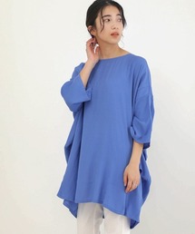 Bou Jeloud | 清涼感あるさらさら素材◆オーバーチュニック(シャツ/ブラウス)