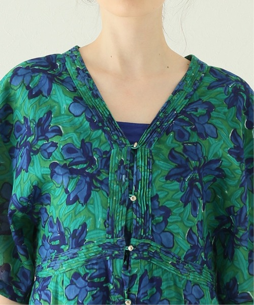 【新品】SARA MALLIKA/サラマリカ ビッグフラワープリント ワンピース 楽天市場】【Sara Mallika】 Cotton Linen Big Flower Emb Dress
