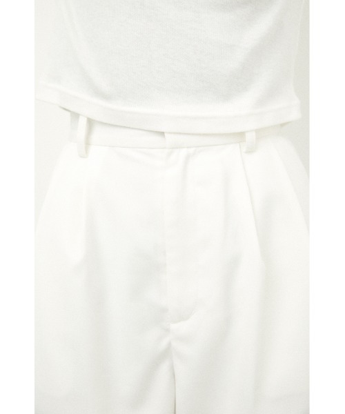 LAGUA GEM(ラグアジェム)の「MANISH HALF PT(その他パンツ・レディース・ライトグリーン/ブラック/ホワイト・MEDIUM/X-SMALL/SMALL)」の4枚目の写真