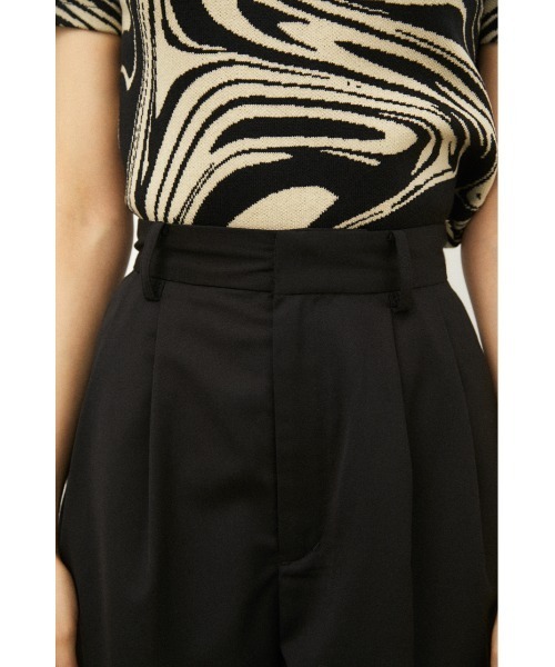 LAGUA GEM(ラグアジェム)の「MANISH HALF PT(その他パンツ・レディース・ライトグリーン/ブラック/ホワイト・MEDIUM/X-SMALL/SMALL)」の8枚目の写真