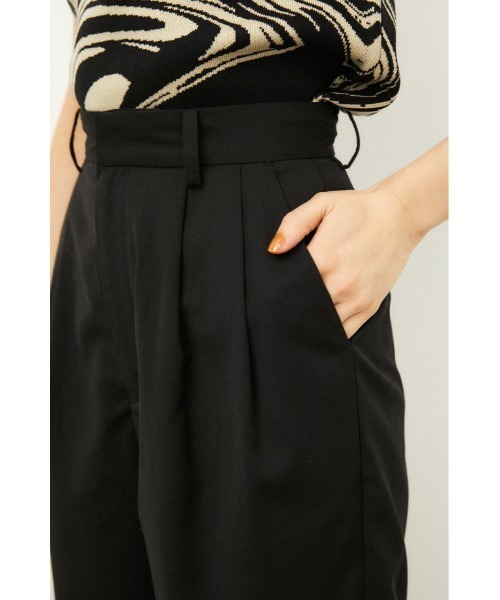 LAGUA GEM(ラグアジェム)の「MANISH HALF PT(その他パンツ・レディース・ライトグリーン/ブラック/ホワイト・MEDIUM/X-SMALL/SMALL)」の5枚目の写真