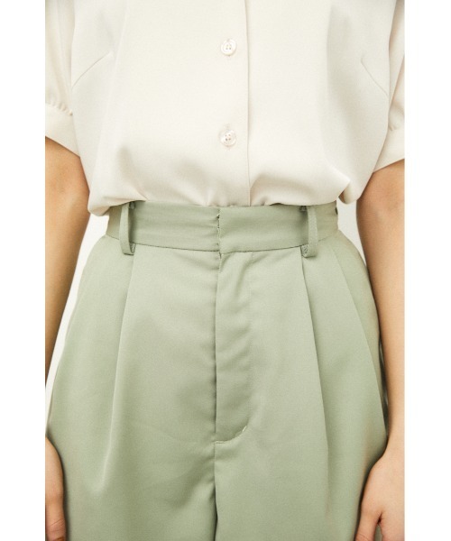 LAGUA GEM(ラグアジェム)の「MANISH HALF PT(その他パンツ・レディース・ライトグリーン/ブラック/ホワイト・MEDIUM/X-SMALL/SMALL)」の12枚目の写真