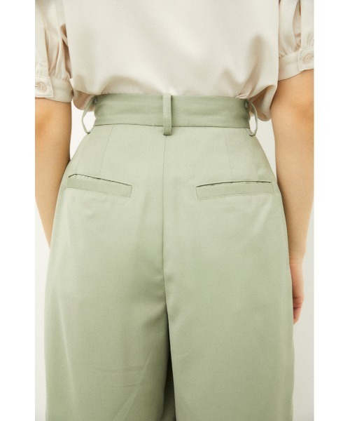 LAGUA GEM(ラグアジェム)の「MANISH HALF PT(その他パンツ・レディース・ライトグリーン/ブラック/ホワイト・MEDIUM/X-SMALL/SMALL)」の6枚目の写真