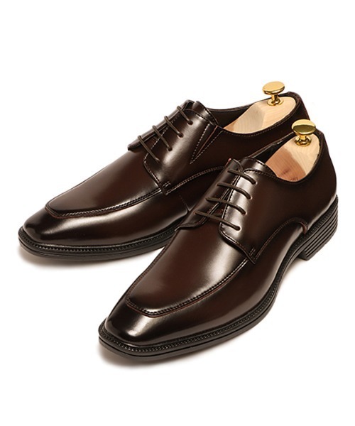 LUGG NAGG(ラグナグ)の「【Stnd works/スタンドワークス】走れる!!カウレザースクエアトゥ モカシンドレスシューズ(ドレスシューズ・メンズ・ブラック/ダークブラウン・25.5cm/26.5cm/27.5cm/25.0cm/26.0cm/27.0cm)」の2枚目の写真
