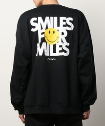 MANASTASH | MANASTASH/マナスタッシュ/スマイルフェイスクルーネックスウェット/SmilesForMiles SweatShirt(スウェット)