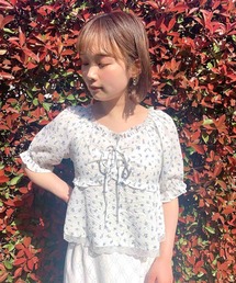 Clice de Paris | K/フラワーブラウスSS(シャツ/ブラウス)