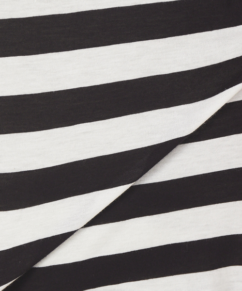 Rouge vif（ルージュヴィフ）の「ボートネックボーダーカットソー（Tシャツ/カットソー・レディース・ホワイト/ブラック・フリー）」の11枚目の写真