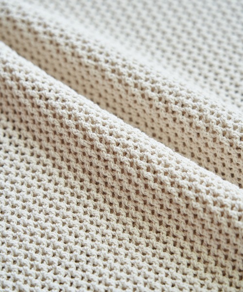 ROPE' PICNIC(ロペピクニック)の「メッシュ編みワンピース(ワンピース・レディース・ブラック/ダークブラウン/ベージュ・38)」の11枚目の写真