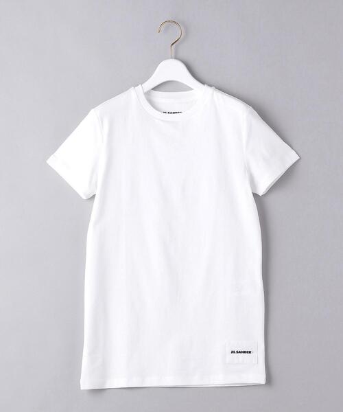 JIL SANDER(ジルサンダー)の「<JIL SANDER(ジル サンダー)>3PACK Tシャツ ■■■(Tシャツ/カットソー・レディース・ホワイト・SMALL)」の2枚目の写真