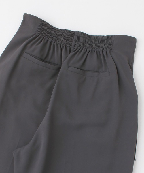 LAATO（ラート）の「FRINGE HAPPY PANTS（スラックス・レディース・チャコールグレー/ベージュ・FREE）」の9枚目の写真