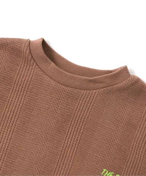 BREEZE（ブリーズ）の「ワッフルTシャツ（Tシャツ/カットソー・キッズ・ブラウン/パープル/ミント/キナリ・150/120/90/140/80/130/110/100）」の13枚目の写真