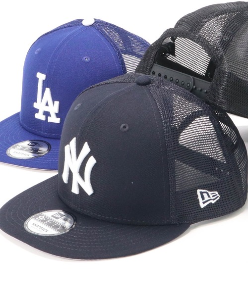 NEW ERA（ニューエラ）の「ニューエラ メッシュキャップ MLB（キャップ・メンズ・ブラック/ネイビー/ブルー/ブラック系その他/ブルー系その他/ブラック系その他2・M/L）」の4枚目の写真