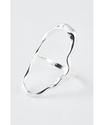 MELTING SILVER HOOP RING シルバー リング