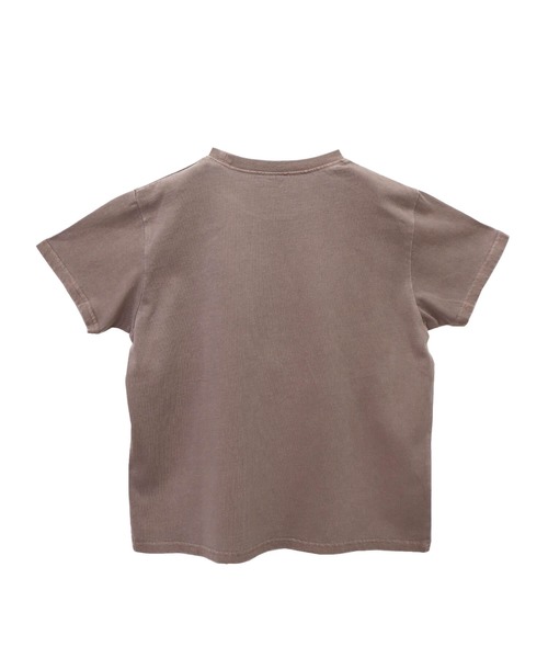 JUNKSOUL(ジャンクソウル)の「【KID'S】ジャンクソウルのピグメントTシャツ (M4)(Tシャツ/カットソー・キッズ・カーキ/ライトブルー/チャコール/バイオレット/イエロー系・100/110/120/130/140/150/160)」の11枚目の写真