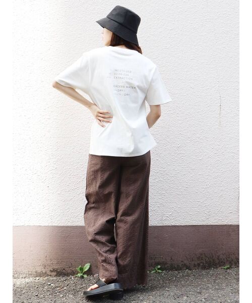 MURUA（ムルーア）の「スラッシュパターンナンバーTシャツ（Tシャツ/カットソー・レディース・ホワイト/その他1・FREE）」の10枚目の写真