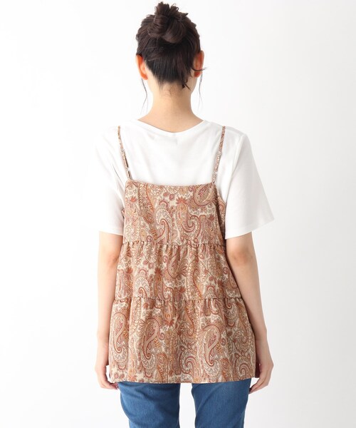 Cutie Blonde(キューティーブロンド)の「◆【S-L/2点セット】ティアードキャミアンサンブル(その他トップス・レディース・ブラック/グレー系/ベージュ系・01/02/03)」の9枚目の写真