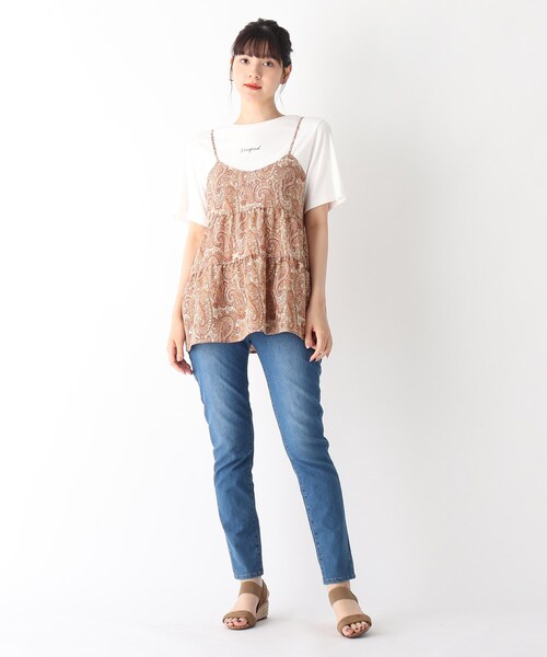 Cutie Blonde(キューティーブロンド)の「◆【S-L/2点セット】ティアードキャミアンサンブル(その他トップス・レディース・ブラック/グレー系/ベージュ系・01/02/03)」の15枚目の写真