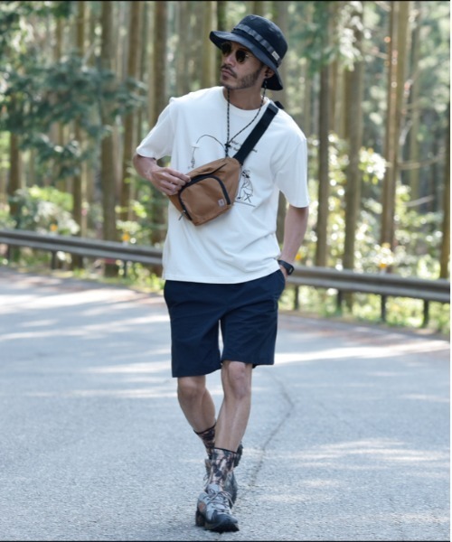 jiggys shop(ジギーズショップ)の「ストレッチ ナイロンショートパンツ(その他パンツ・メンズ・ブラック/ベージュ/パープル/ネイビー/レッド/カーキ/ブルー・MEDIUM/LARGE/X-LARGE)」の9枚目の写真