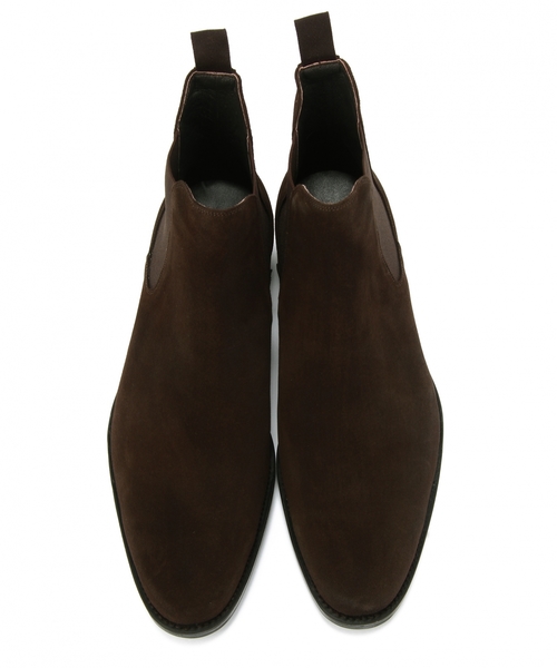 UNITED ARROWS（ユナイテッドアローズ）の「UA スウェード　サイドゴアブーツ ◆（その他シューズ・メンズ・ダークブラウン・9h/6h/6/8/7h/7/9/8h）」の2枚目の写真
