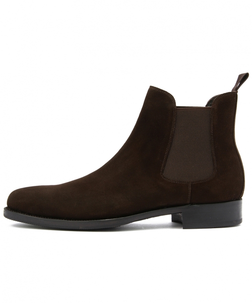 UNITED ARROWS（ユナイテッドアローズ）の「UA スウェード　サイドゴアブーツ ◆（その他シューズ・メンズ・ダークブラウン・9h/6h/6/8/7h/7/9/8h）」の3枚目の写真