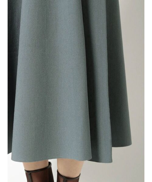 MERCURYDUO（マーキュリーデュオ）の「ハイツイストスタンドカラーニットワンピース（ワンピース・レディース・アイボリー/ブルー/ブラック・FREE）」の12枚目の写真