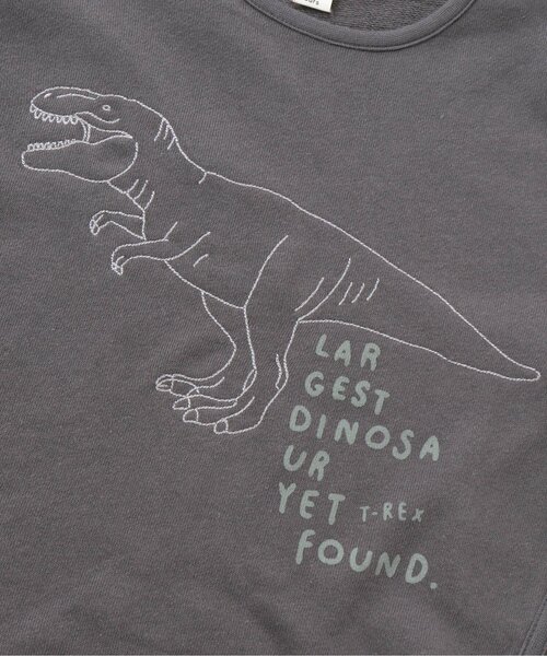 apres les cours（アプレレクール）の「アソート柄Tシャツ（Tシャツ/カットソー・キッズ・イエロー/アイボリー/チャコール/サックスブルー/ブラウン・110/130/90/100/120/140/80）」の21枚目の写真