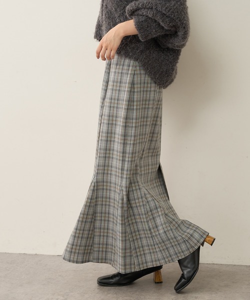 natural couture（ナチュラルクチュール）の「【WEB限定】今年のマストトレンド！ハイウエストマーメイドスカートSサイズ（スカート・レディース・ブラウン/グリーン/パープル/その他1/その他2/スミクロ/ベージュ・SMALL）」の14枚目の写真