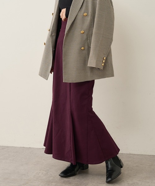 natural couture（ナチュラルクチュール）の「【WEB限定】今年のマストトレンド！ハイウエストマーメイドスカートSサイズ（スカート・レディース・ブラウン/グリーン/パープル/その他1/その他2/スミクロ/ベージュ・SMALL）」の17枚目の写真