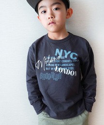 SUNDAYS SUN | グラフィック 長袖Tシャツ(Tシャツ/カットソー)
