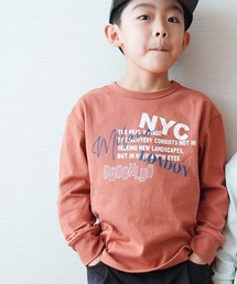 SUNDAYS SUN | グラフィック 長袖Tシャツ(Tシャツ/カットソー)