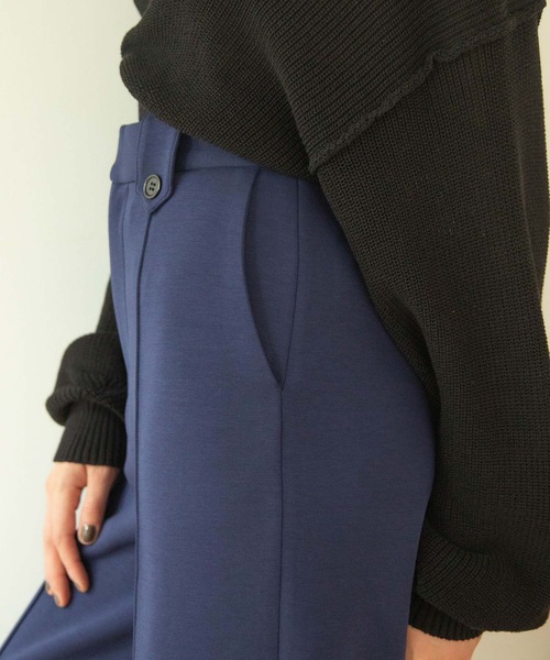 ANT(アント)の「ポンチワイドパンツ【ANT】(その他パンツ・レディース・ブラック/ネイビー/カーキ・FREE)」の12枚目の写真