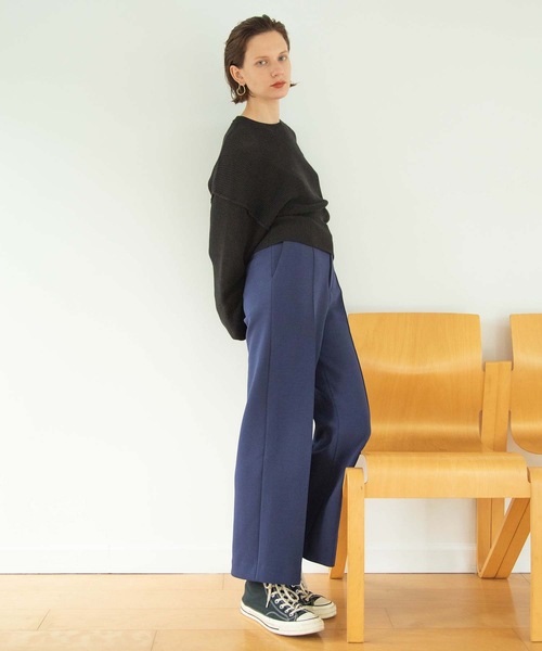 ANT(アント)の「ポンチワイドパンツ【ANT】(その他パンツ・レディース・ブラック/ネイビー/カーキ・FREE)」の15枚目の写真