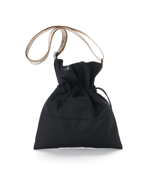 THEATRE PRODUCTS（シアタープロダクツ）の「【THEATRE PRODUCTS】≪Dailyrusset別注≫巾着ショルダーバッグ（ショルダーバッグ・レディース・ブラック/ブラウン/グレー・FREE）」の5枚目の写真