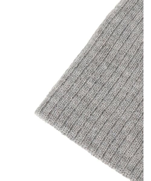 Ungrid（アングリッド）の「リブ編みニット帽（ニットキャップ/ビーニー・レディース・チャコールグレー/ライトグレー/ブラック・FREE）」の7枚目の写真