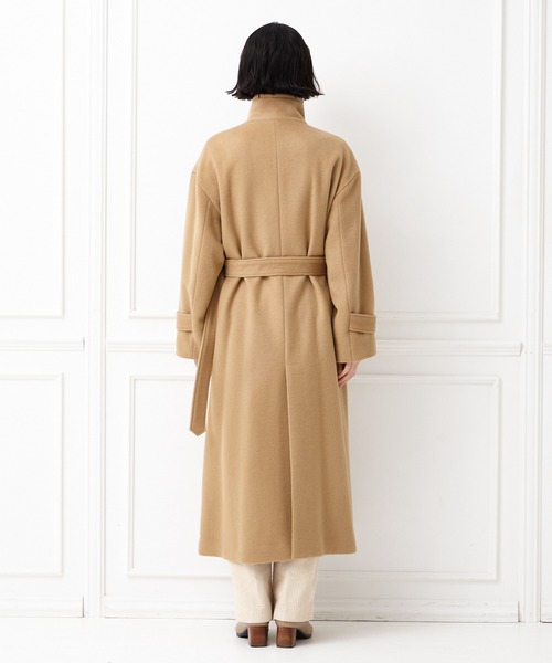 AIMER（エメ）の「3WAYウールトレンチコート（トレンチコート・レディース・グレー/ダークネイビー/キャメル・MEDIUM）」の11枚目の写真