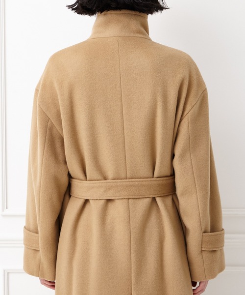 AIMER（エメ）の「3WAYウールトレンチコート（トレンチコート・レディース・グレー/ダークネイビー/キャメル・MEDIUM）」の13枚目の写真