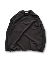 natto | 【ユニセックスアイテム】compact nylon pullover / コンパクトに折りたためるアジャスター付きナイロンプルオーバー(Tシャツ/カットソー)