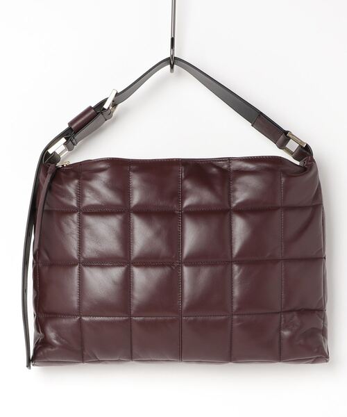 ALLSAINTS（オールセインツ）の「EDBURY LEATHER QUILTED SHOULDER BAG | EDBURY レザー キルト ショルダー バッグ（ショルダーバッグ・レディース・ブラウン系・ONE SIZE）」の13枚目の写真