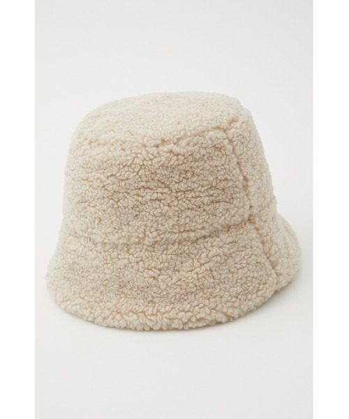 SLY（スライ）の「FLUFFY HAT/ハット（ハット・レディース・アイボリー/ブラック・FREE）」の2枚目の写真