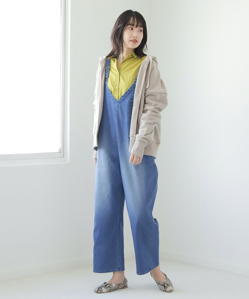 LAKOLE（ラコレ）の「ソフトテリージップフーディ / 227763（パーカー・レディース・オフホワイト/ブラック/チョコ/グレイッシュベージュ・SMALL/MEDIUM）」の9枚目の写真