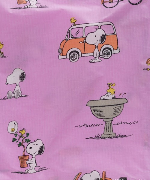 BAGGU(バグー)の「BAGGU/バグゥ PEANUTS BABY(エコバッグ/サブバッグ・レディース・ブラック/ピンク/イエロー/ブルー・FREE)」の7枚目の写真