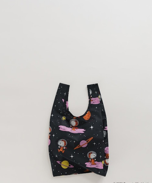 BAGGU(バグー)の「BAGGU/バグゥ PEANUTS BABY(エコバッグ/サブバッグ・レディース・ブラック/ピンク/イエロー/ブルー・FREE)」の9枚目の写真